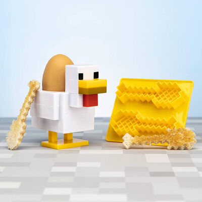 Minecraft Chicken Egg Cup and Toast Cutter image number 3