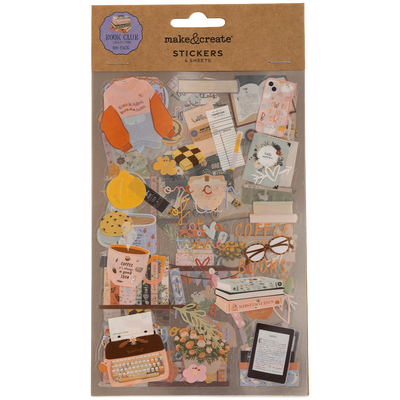 Book Club Clear Stickers: Pack of 100 image number 1
