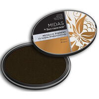 Midas by Spectrum Noir Metallic Pigment Inkpad - Bronze