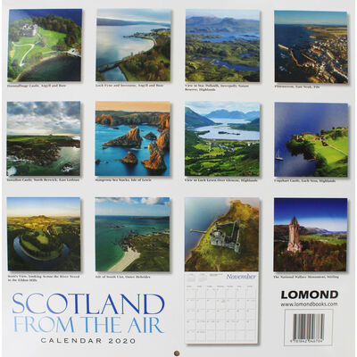 Scotland From The Air 2020 Square Calendar image number 2