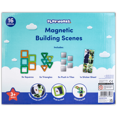 PlayWorks Magnetic Building Scenes: Assorted image number 4