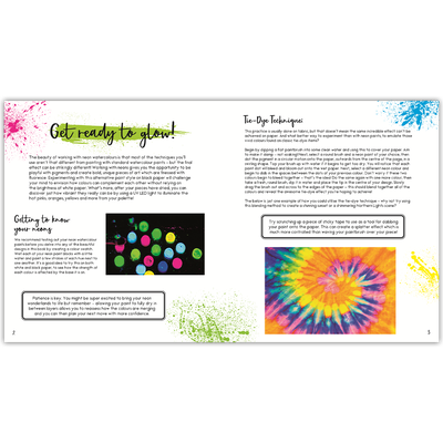 Neon Watercolours: Magical Creatures image number 2