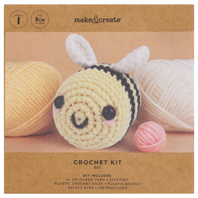 Make Your Own Bee Crochet Kit image number 1