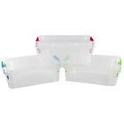 0.3L Stackable Storage Boxes - Set of 3 image number 2