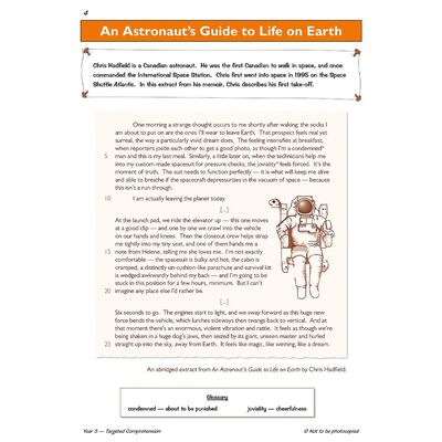 KS2 English Targeted Question Book: Year 5 Comprehension Book 1 image number 2