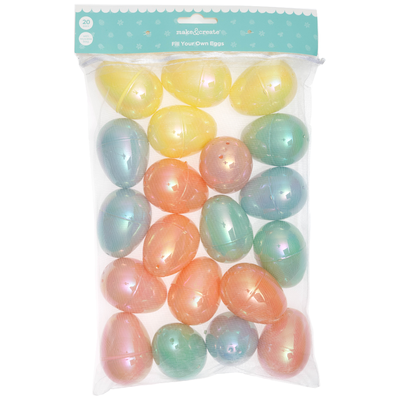 Fillable Pearl Easter Eggs: Pack of 20 image number 4