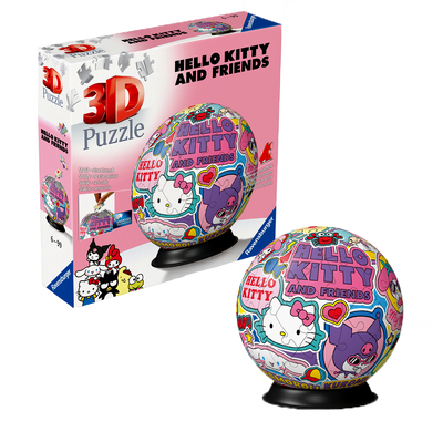 Hello Kitty 3D 73 Piece Puzzleball image number 2