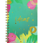 A5 Brushstroke Lined Notebook - Assorted image number 1
