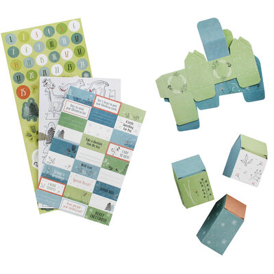 Winter Woodland Village Advent Calendar image number 2