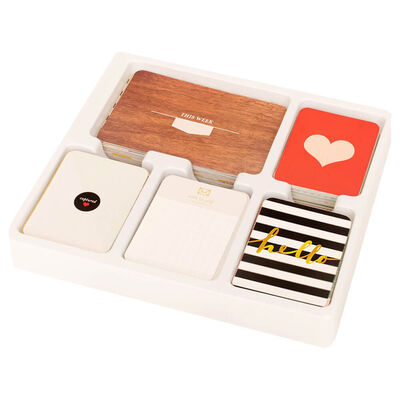 American Crafts: Project Life Everyday 576 Piece Card Kit image number 1