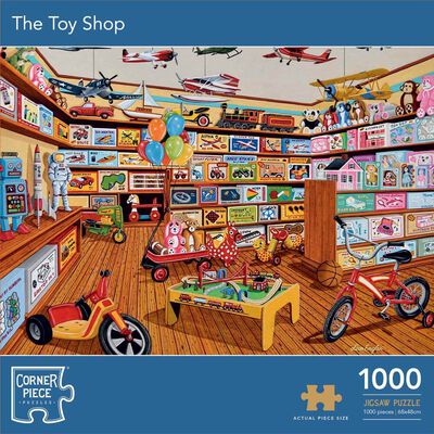 The Toy Shop 1000 Piece Jigsaw Puzzle image number 1