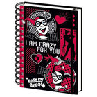 A5 Harley Quinn I Am Crazy For You Notebook image number 1
