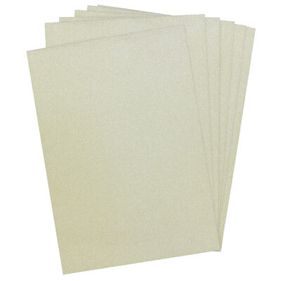 Crafters Companion Glitter Card 10 Sheet Pack - Ivory image number 2