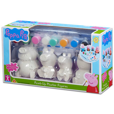 Peppa Pig Paint-Up Plaster Figures image number 1