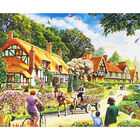 Cottage Bank 1000 Piece Jigsaw Puzzle image number 2
