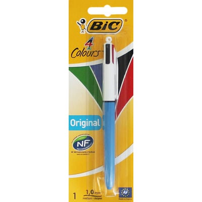 Bic Cristal Original 4 Colours Ballpoint Pen image number 1