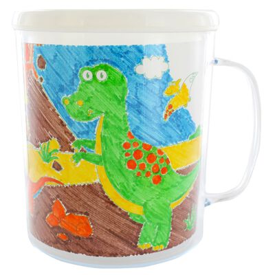 Colour Your Own Dinosaur Mug From 0.50 GBP | The Works