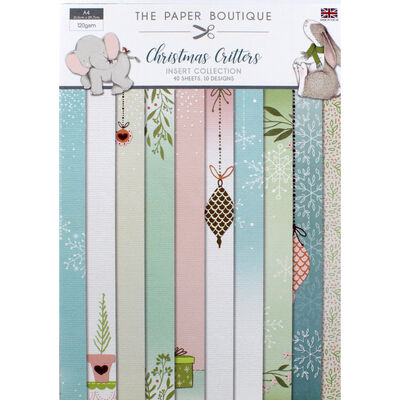 Christmas Critters Insert Collection - 40 Sheets image number 1