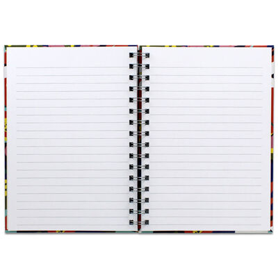 A5 Bright Floral Notebook image number 2