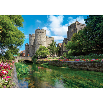 Postcards from Great Britain 3x1000 Piece Jigsaw Puzzles image number 3