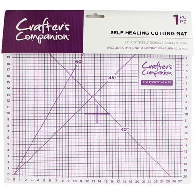 Crafters Companion Self Healing Cutting Mat - 12x9 Inch image number 1