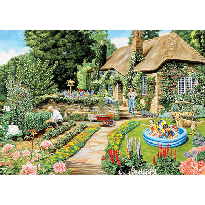 Summer Garden 1000 Piece Jigsaw Puzzle image number 2