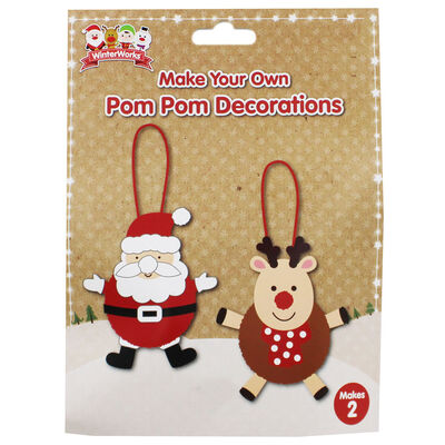 Make Your Own Festive Pom Pom Decorations image number 1