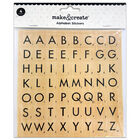 Alphabet Stickers: 4 Sheets image number 1