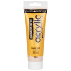 Graduate Acrylic Paint Gold 120ml image number 1
