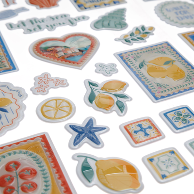 Bella Vita 3D Stickers: Pack of 50 image number 3