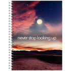 A4 Never Stop Looking Up Notebook image number 1