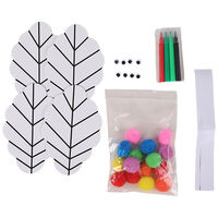 Make Your Own Pom Pom Caterpillars