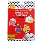 Make Your Own Cute Food Shrink Art Keyrings image number 1