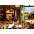 Vineyard Barrel 1000 Piece Jigsaw Puzzle image number 2