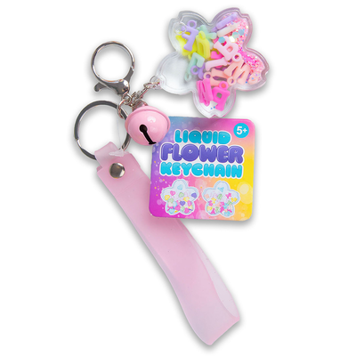 Liquid Flower Keychain: Assorted image number 3