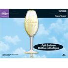 38 Inch Champagne Glass Super Shape Helium Balloon image number 2