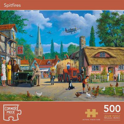 Spitfires 500 Piece Jigsaw Puzzle image number 1