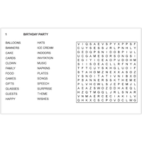 Extra Large Print Wordsearch