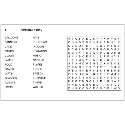 Extra Large Print Wordsearch image number 2