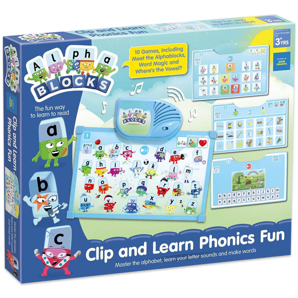 Alphablocks Clip and Learn Phonics Fun From 24.00 GBP | The Works