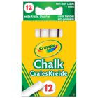Crayola White Chalk: Pack of 12 image number 1