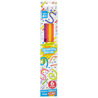 Super Stretchy Bands: Pack of 6