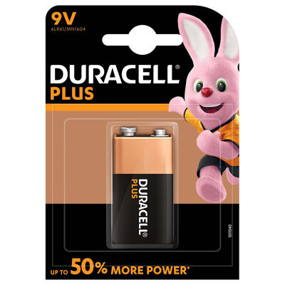 Duracell Plus Power 9V Battery image number 1