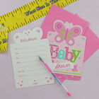8 Pink Baby Shower Invitations image number 4