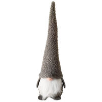Medium Christmas Gonk Plush: Grey