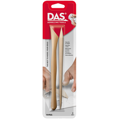 DAS Wooden Modelling Tools: Pack of 2 image number 1