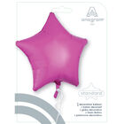 18 Inch Pink Star Helium Balloon image number 2