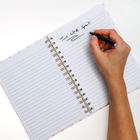 A5 Wiro Gingham Bee Notebook image number 3