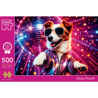 Disco Pooch 500 Piece Jigsaw Puzzle
