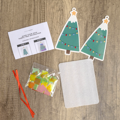 Make Your Own Fabric Tree Decoration image number 2